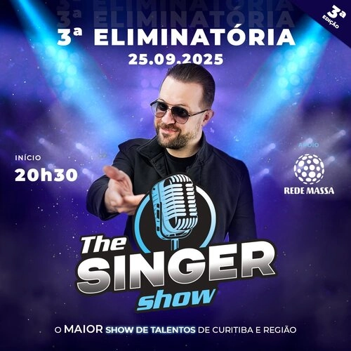 3º Eliminatória The Singer Show na DHouse em Curitiba
